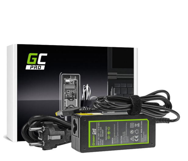 Green Cell Zasilacz do Lenovo 65W (3.25A, Slim Tip) - 514084 - zdjęcie